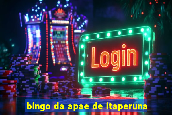 bingo da apae de itaperuna